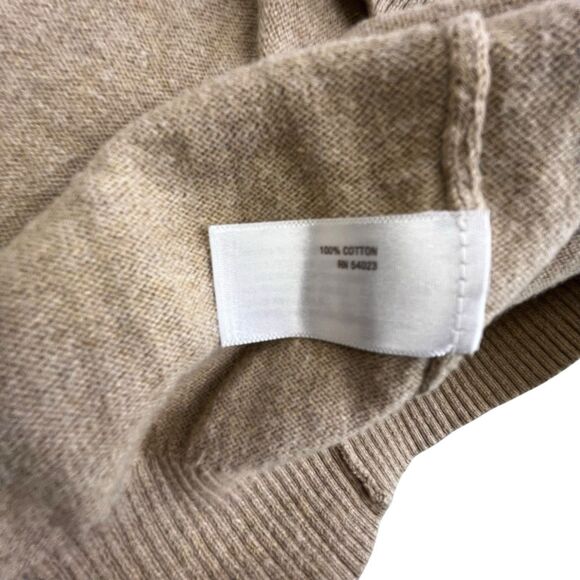 Old Navy Cardigan Sweater Mens 2XL Tan Brown Button Knit Preppy Dad Core - Picture 4 of 9